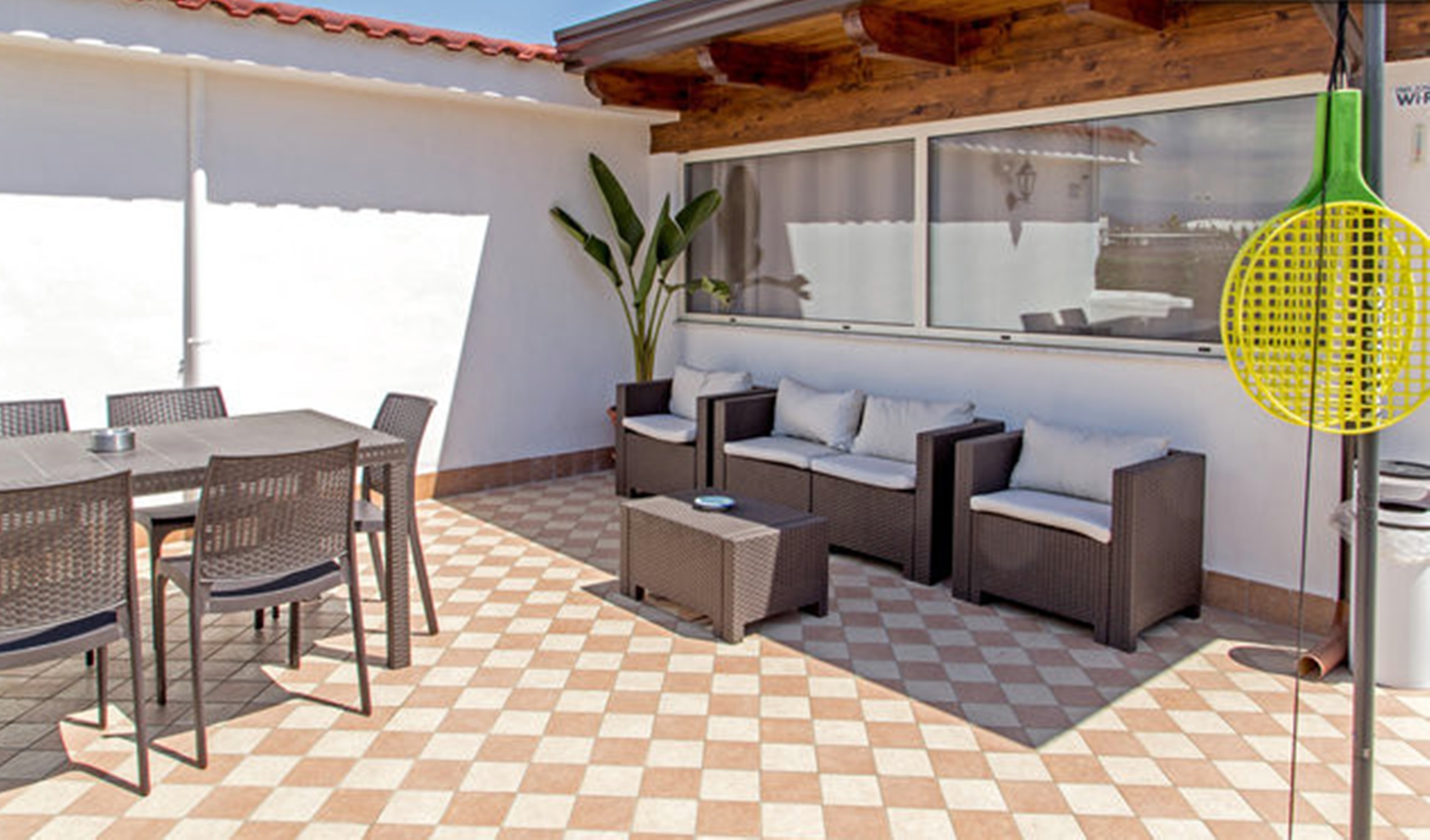Pompeji Apartment mit Terrasse