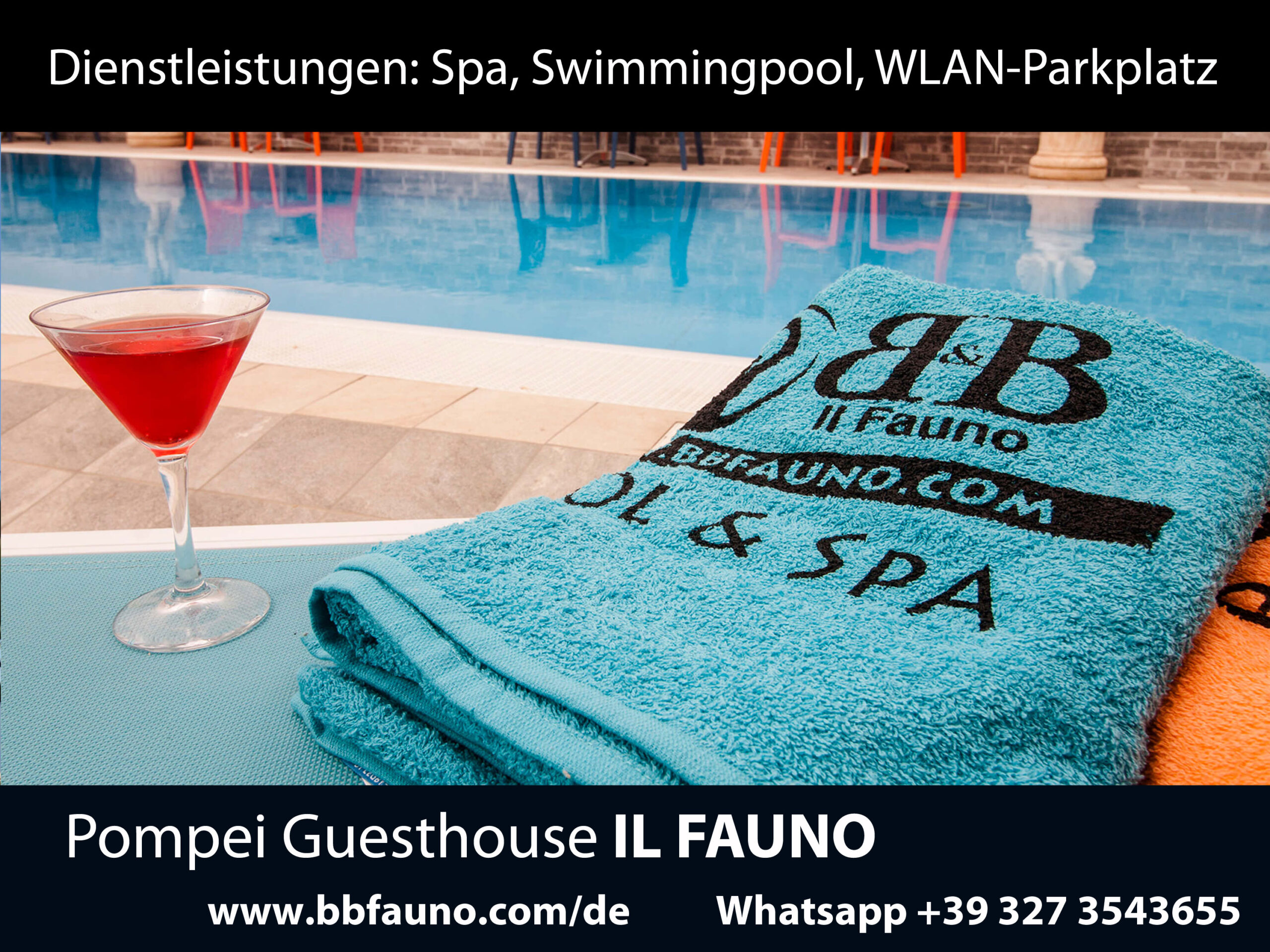 Dienstleistungen Hotel Pompei Fauno