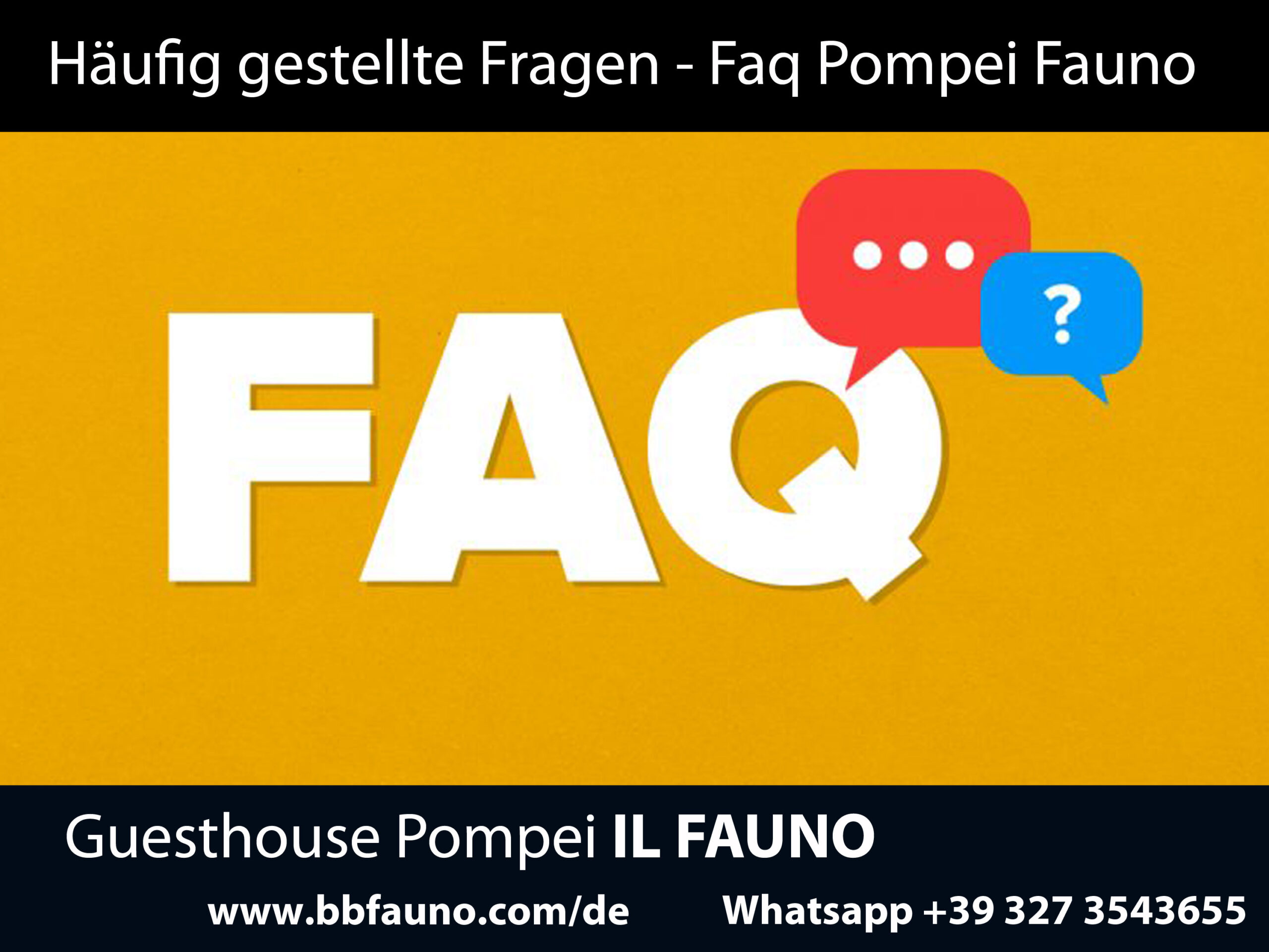 FAQ Pompei Fauno