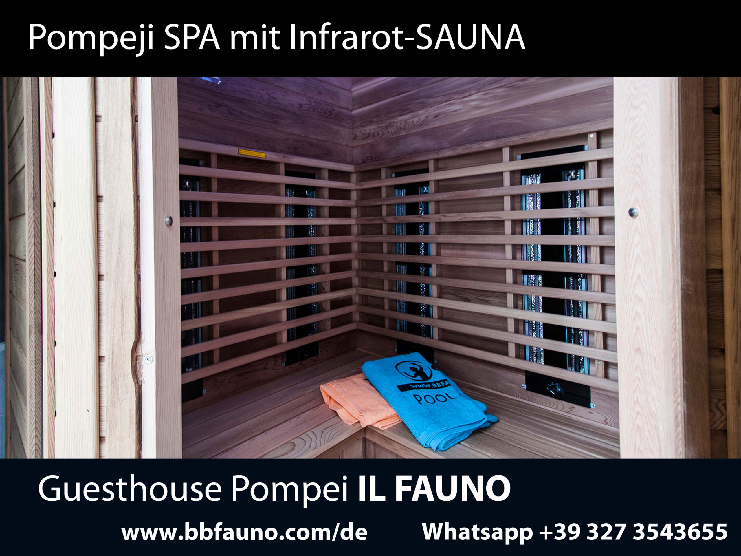 Hotel mit Sauna in Pompeji