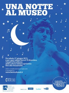 Saturday night museum Pompeii