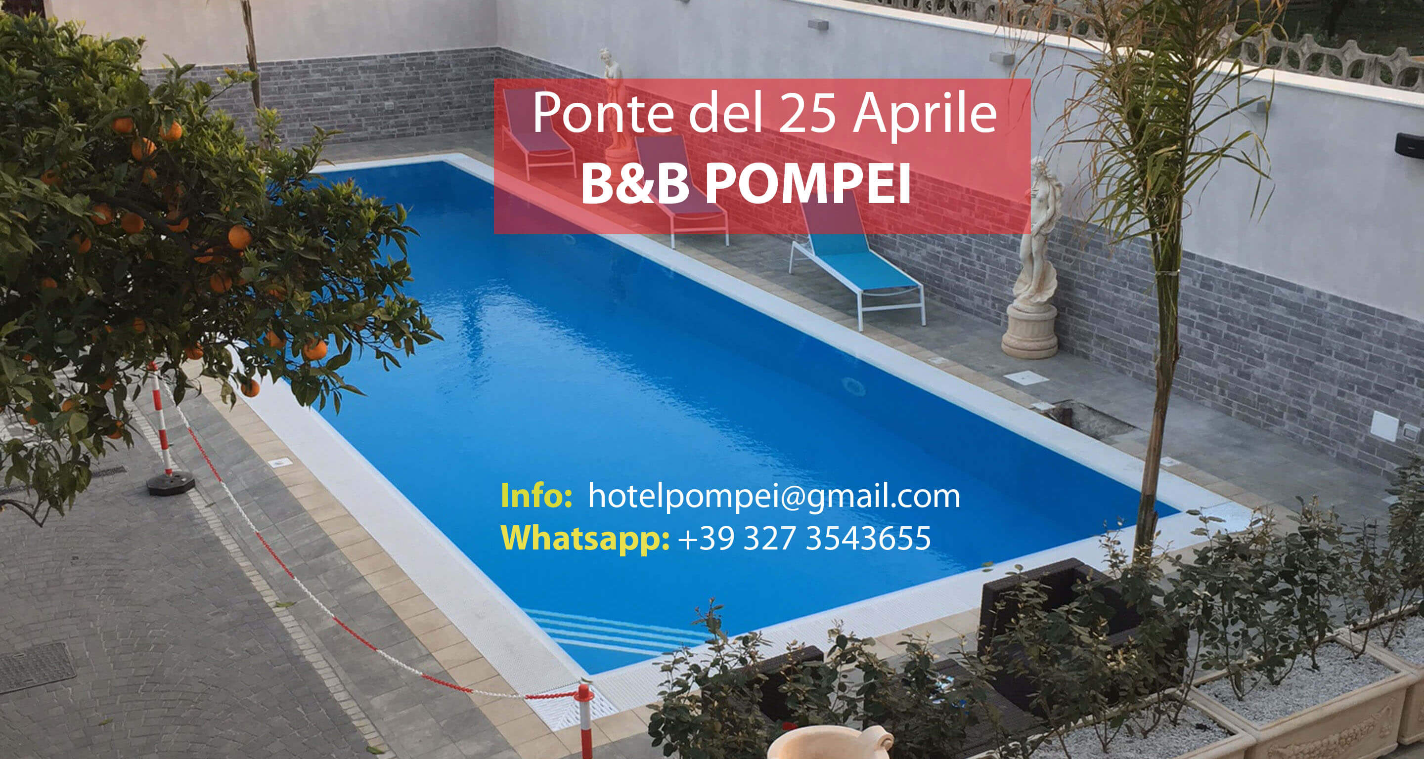 Offerta Ponte 25 Aprile Pompei
